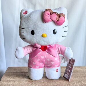 Sanrio Hello Kitty Valentines Day Animated Side Stepper Plush NWT